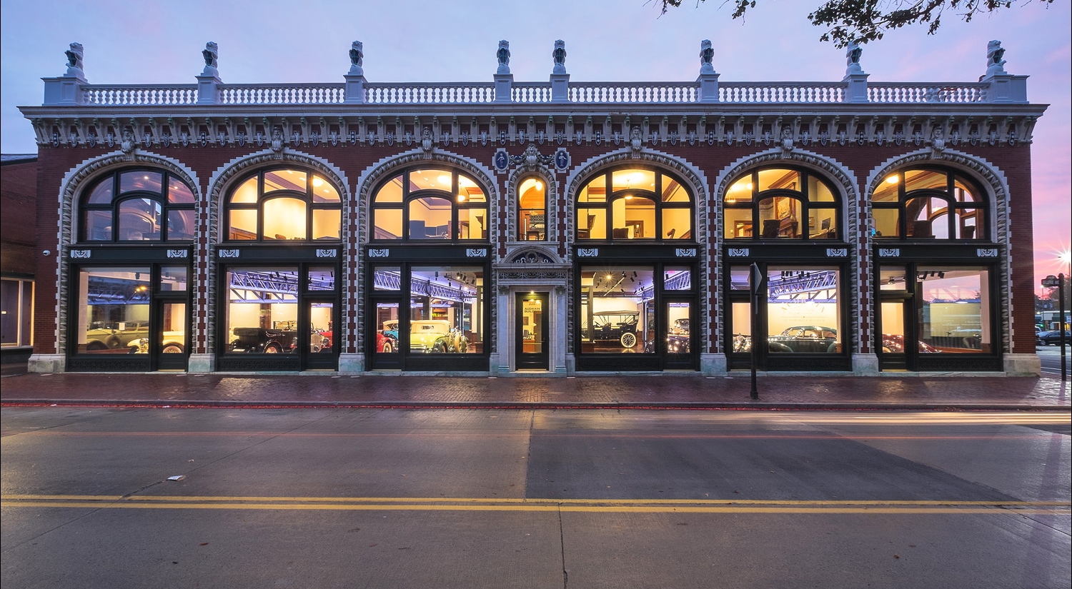 Exterior of Audrain Museum