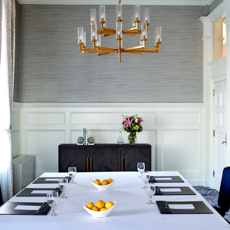 Turo Room set for an event.