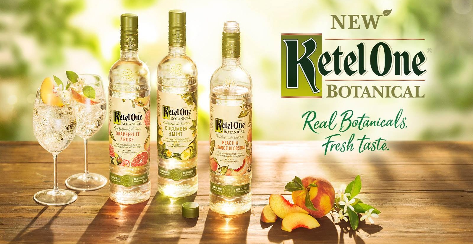 Ketel One Vodka Botanical Spritz on the Patio Hotel Viking