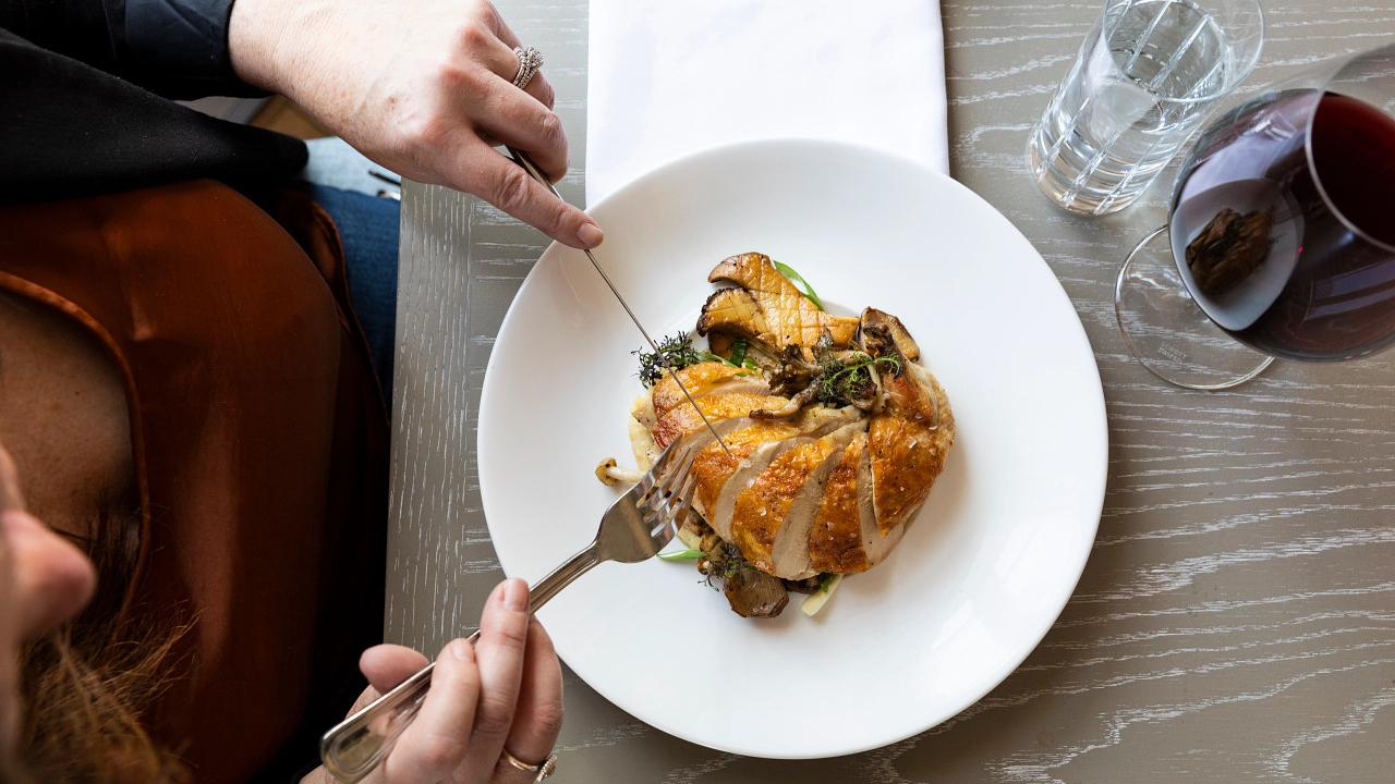 One Bellevue Chicken dinner