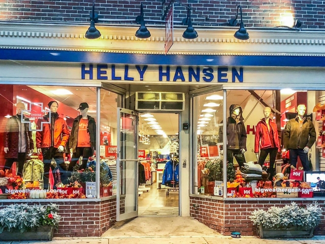 Helly Hansen store front