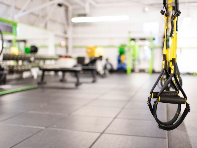 TRX equipment at Pulse Gym